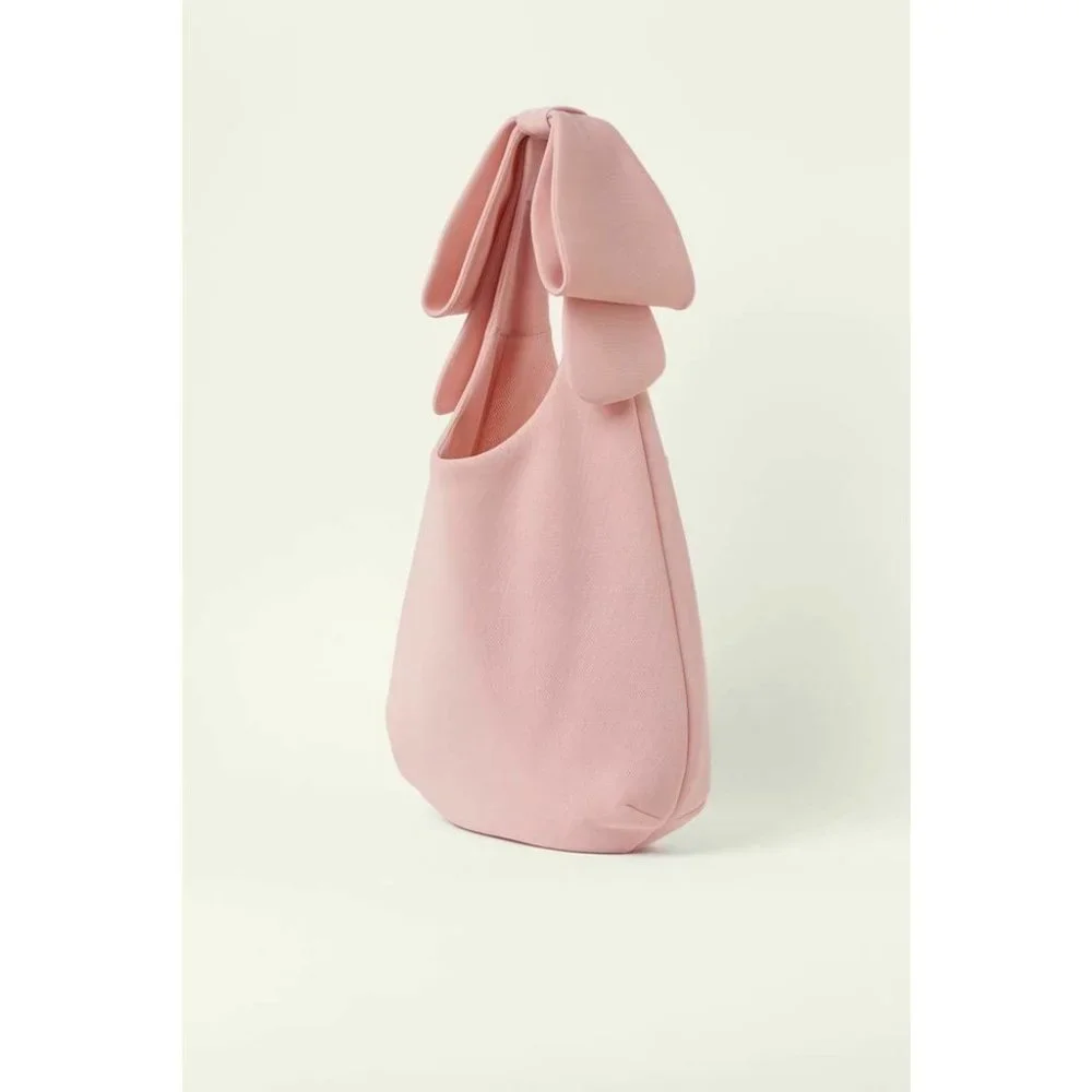 Simone Rocha X H&M Pink Bow Shopper Bag SOLD OUT - Picture 3 of 5